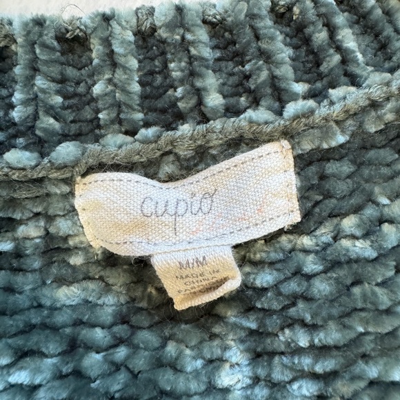 Ultra Soft Cupio Women's Green Sweater Size Small Pullover Long Sleeve - Picture 2 of 7
